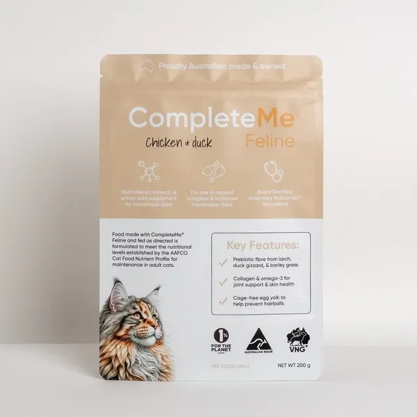 VNG Complete Me Chicken &amp; Duck Feline Meal Completer 50g