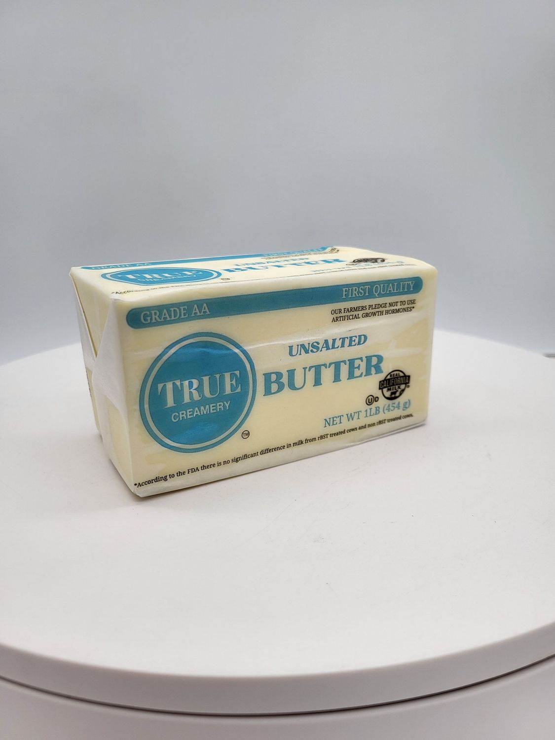 True cream butter solid unsalted 36/1 lb.