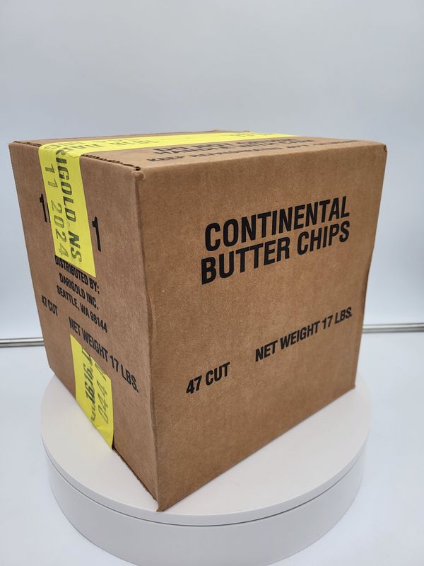 Dairygold Unsalted butter chip 47 cut 17 pound