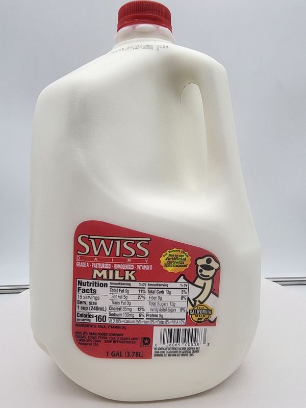 Swiss gallon whole