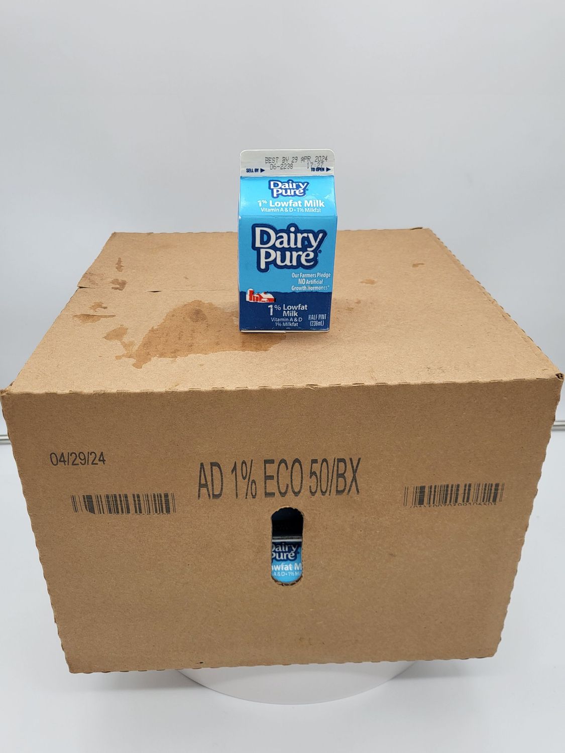 Alta Dena 1%milk 50 count
Half pints