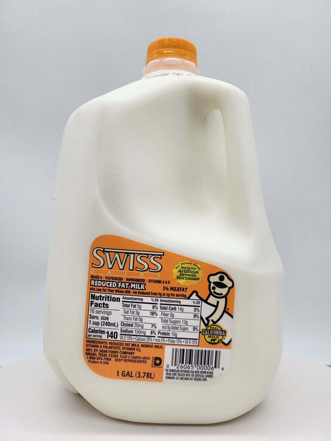 Swiss reduced fat 2% Gallon