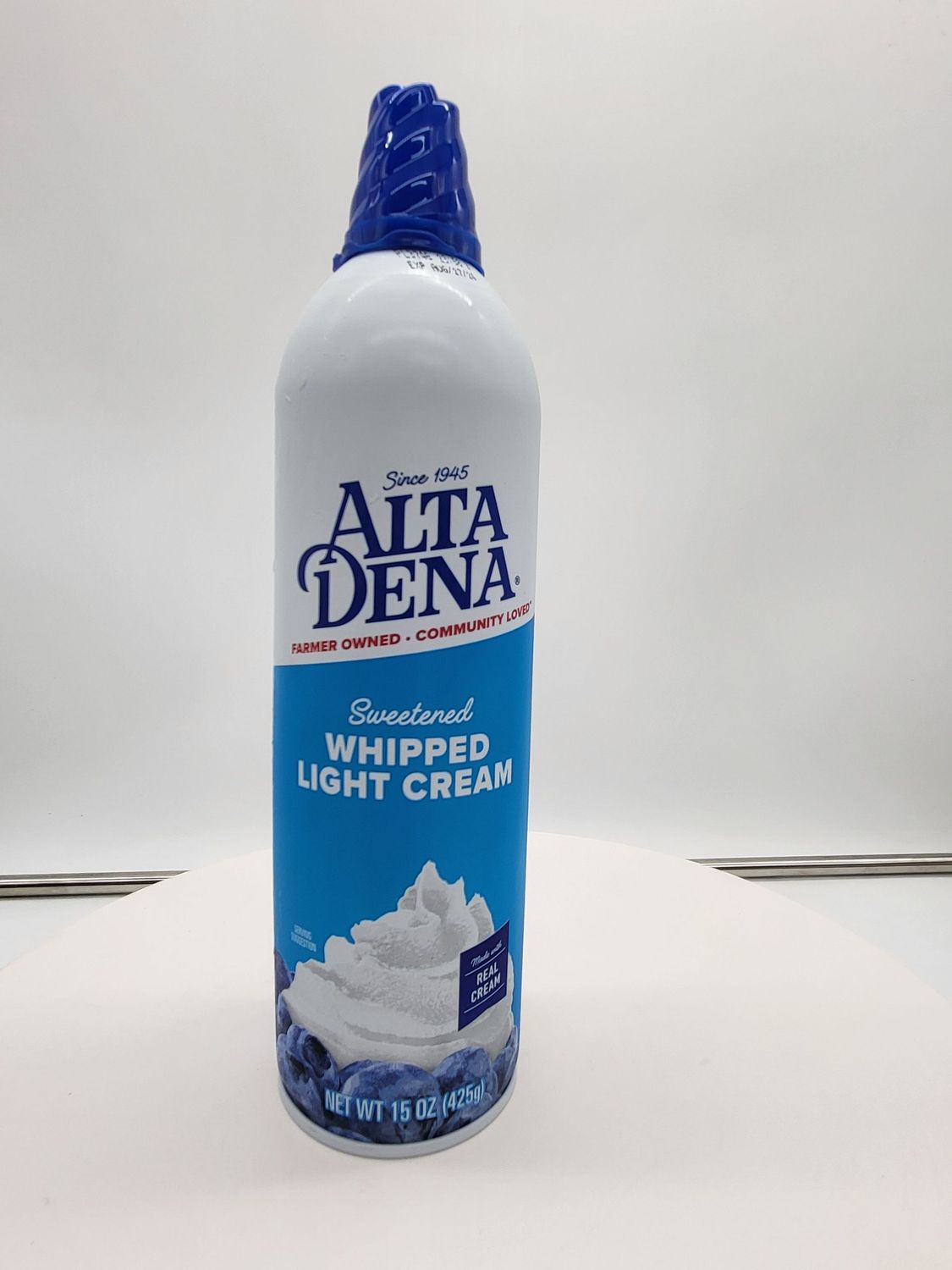 Alta Dena whipping cream 15oz aerosol
