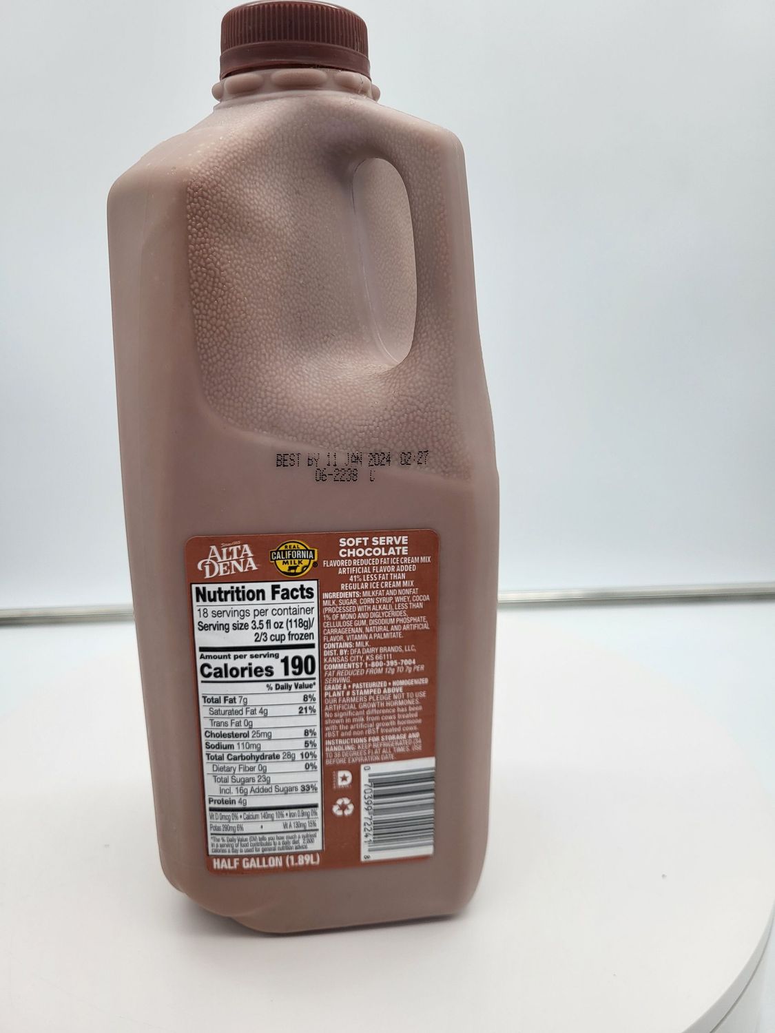 Alta Dena Ice cream mix 5% chocolate