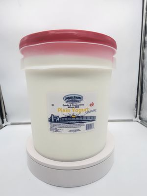 James farm yogurt 
Maya 32lb