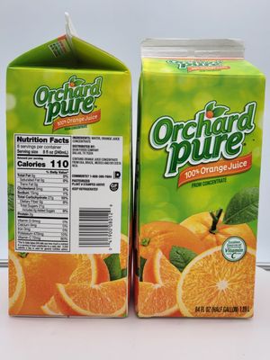 Orchard pure orange juice HG