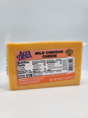 Alta Dena 1pound Cheddar cheese Alta Dena 1pound Cheddar cheese