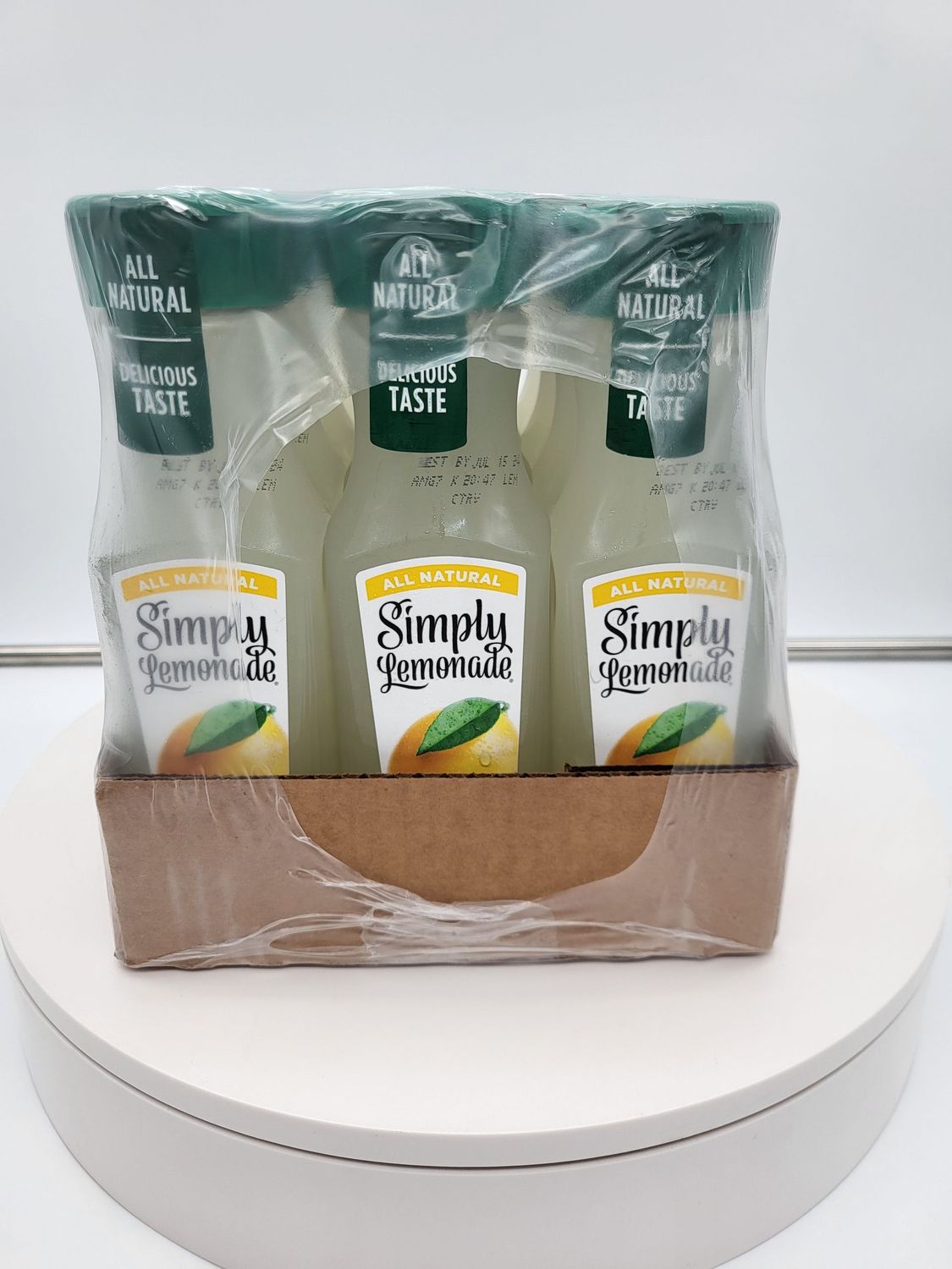 Simply juice lemonade