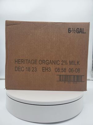 Heritage organic reduced fat 2% 6/hg