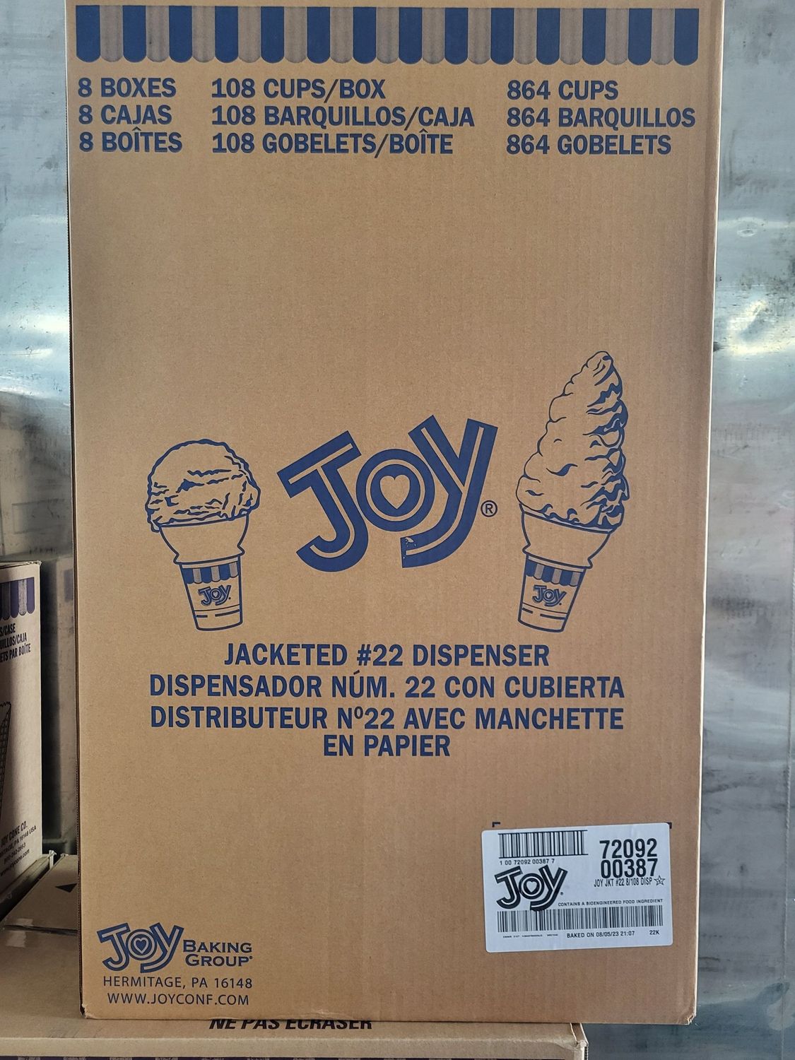 Joy cake cones#22
With jackets