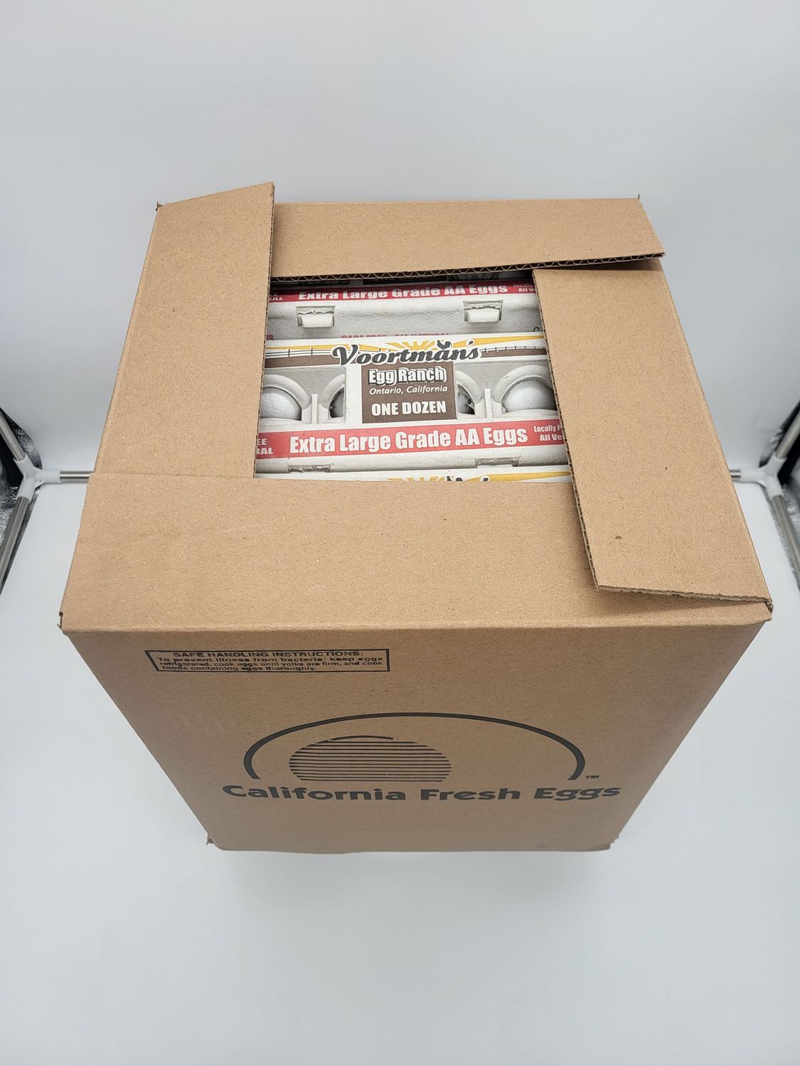 Eggs  (Extra large 15/1 dozen cartons box)