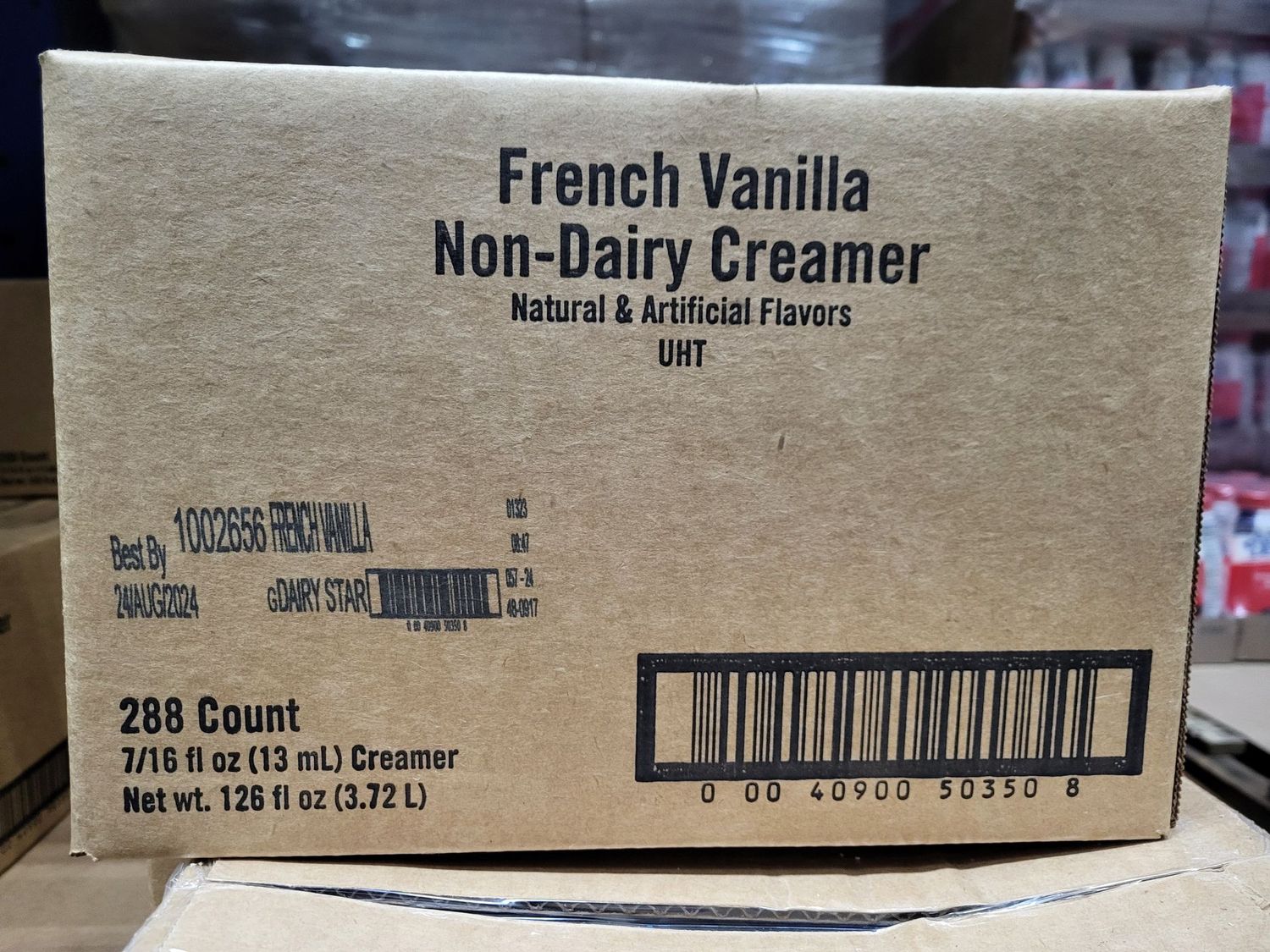Dairy Star French Vanilla Creamer 288 box