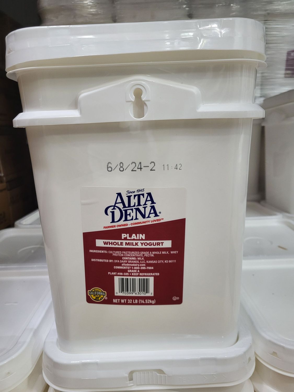 Alta Dena Maya yogurt 32lb