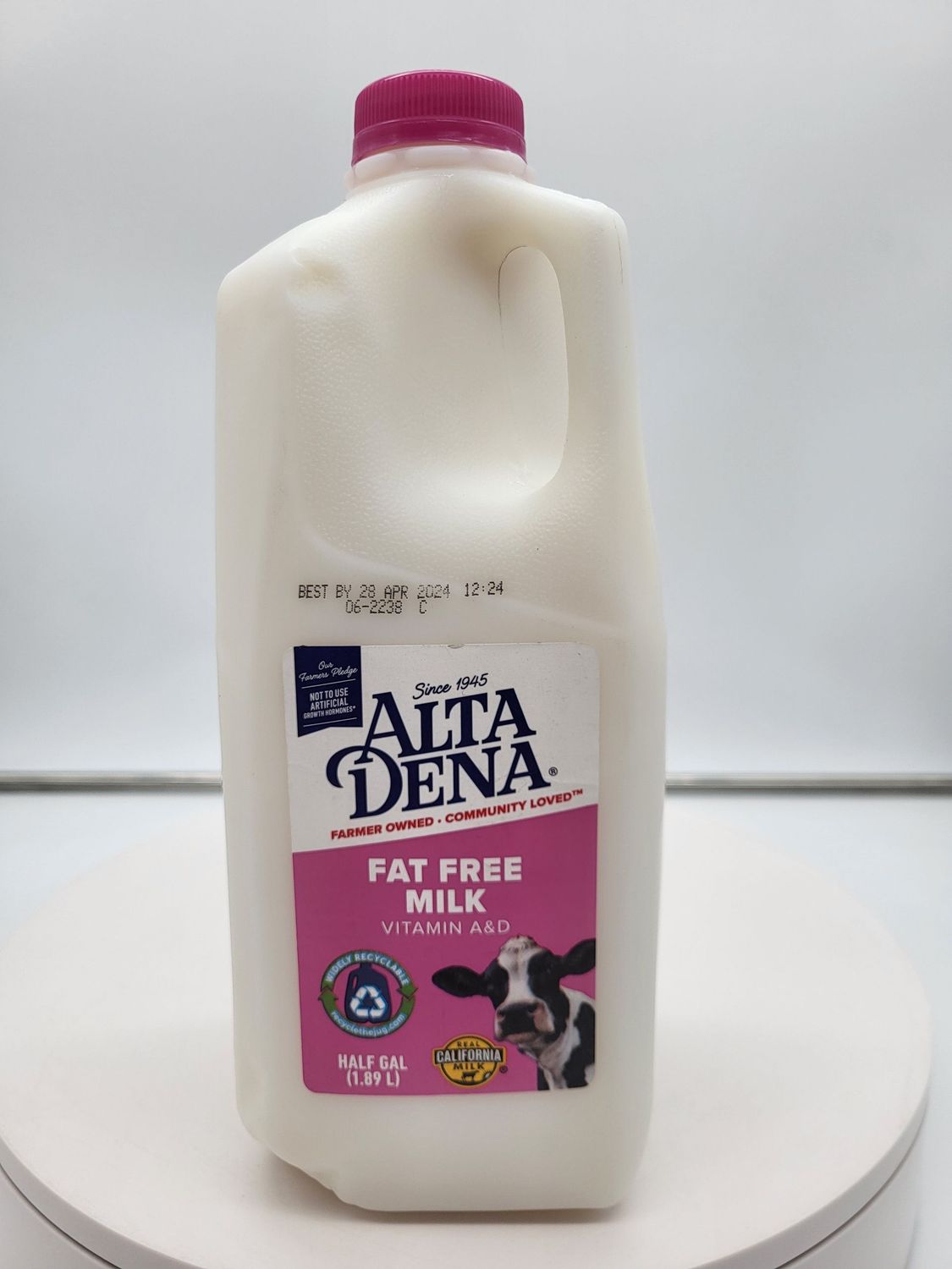 Alta Dena Skim Milk/ Fat free hg