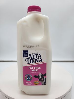 Alta Dena Skim Milk/ Fat free hg Alta Dena Skim Milk/ Fat free hg