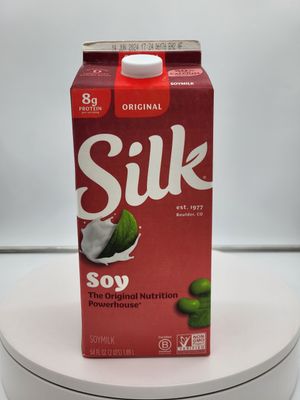 Silk Soymilk Plain/Original 6/hg