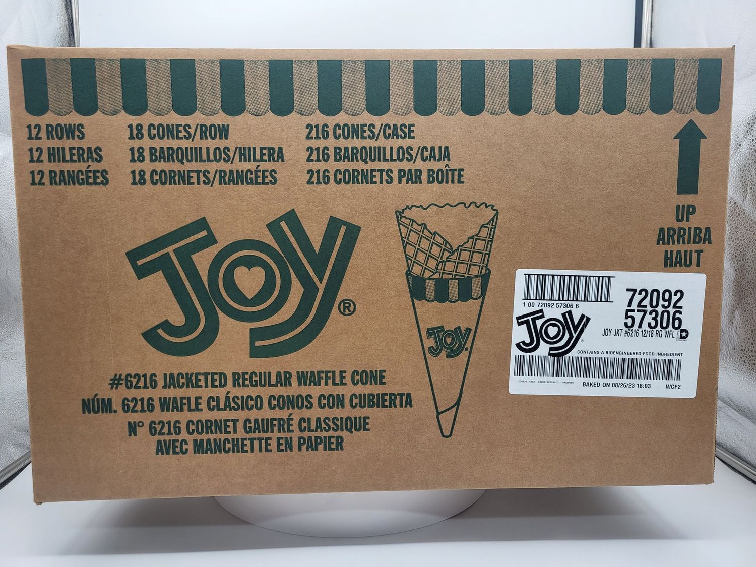 Joy Waffle Cone Medium with Jackets