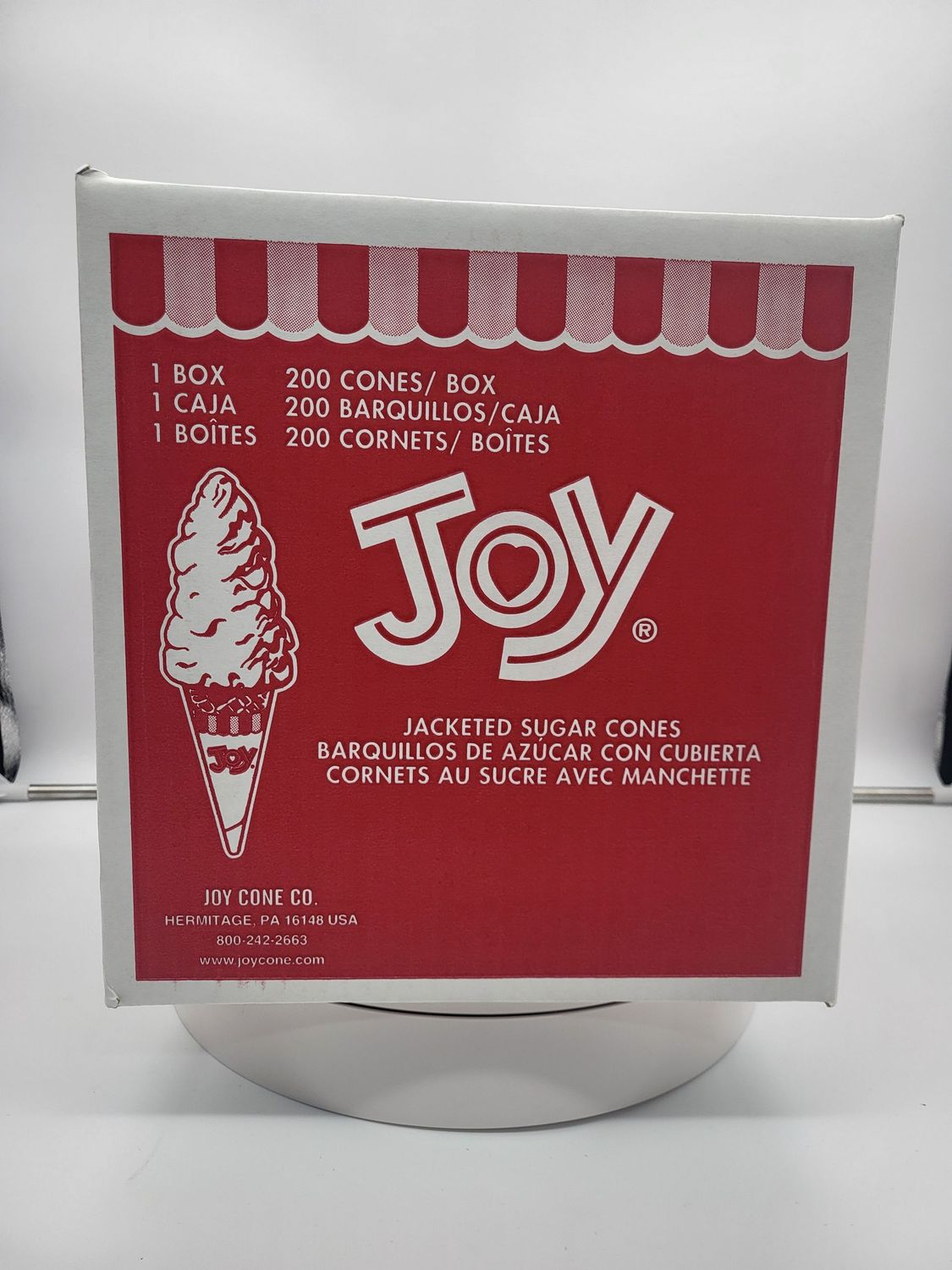 Joy Sugar Cones With Jackets