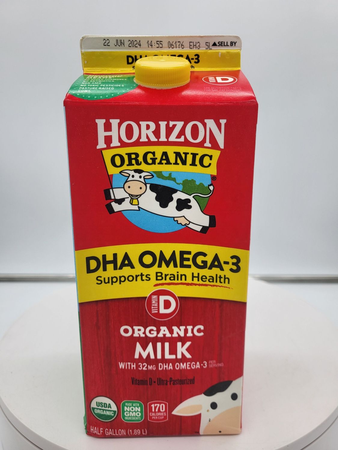 Horizon DHA Organic Whole Milk 6/hg