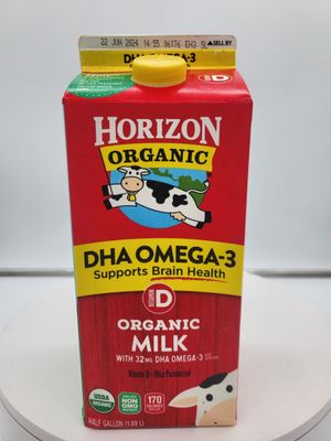 Horizon DHA Organic Whole Milk 6/hg
