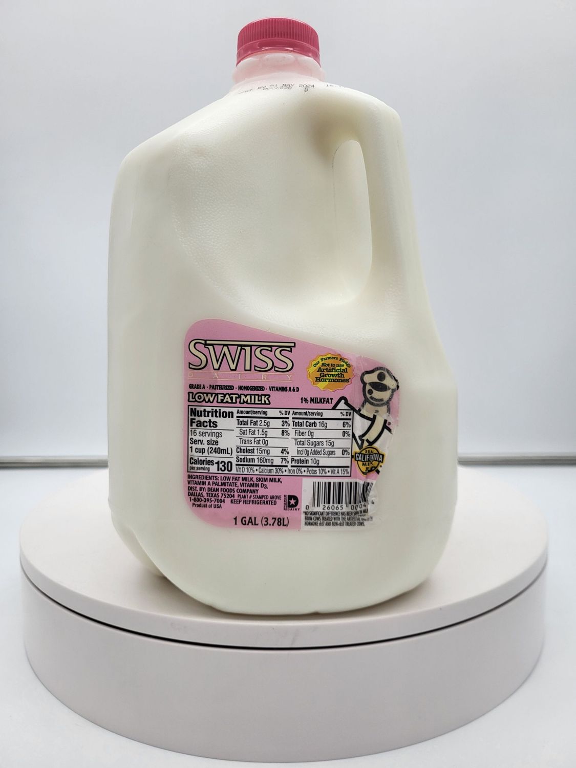 Swiss 1% Gallon