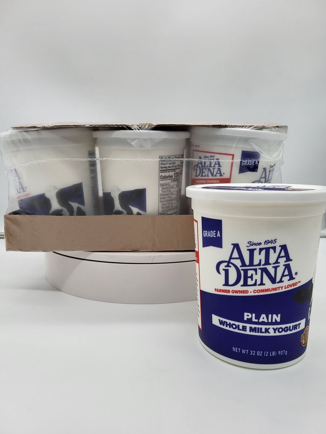 Alta Dena "Maya" Whole Milk Plain Yogurt 6/32 oz. case