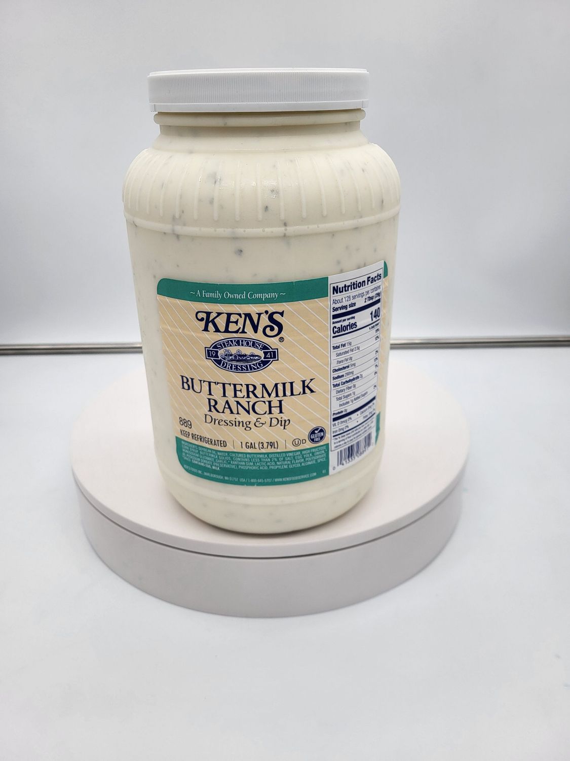 Ken's buttermilk Ranch dressing 4/1 Gallon case Ken's buttermilk Ranch dressing 4/1 Gallon case