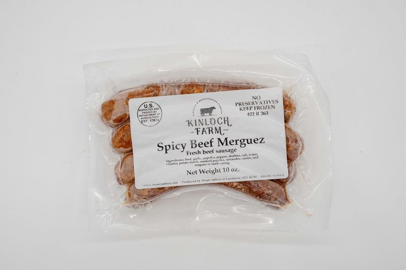 Beef Merguez Sausage