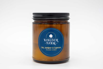 Kinloch Farm Candle, Dry Juniper &amp; Cypress