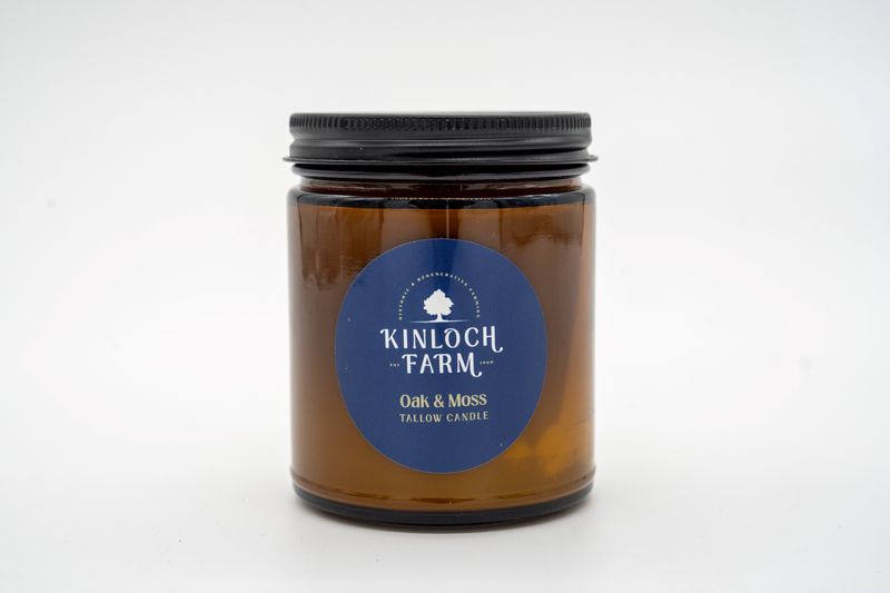 Kinloch Farm Candle, Oak and Moss