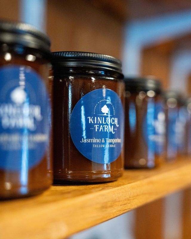 Kinloch Farm Candle, Jasmine &amp; Tangerine