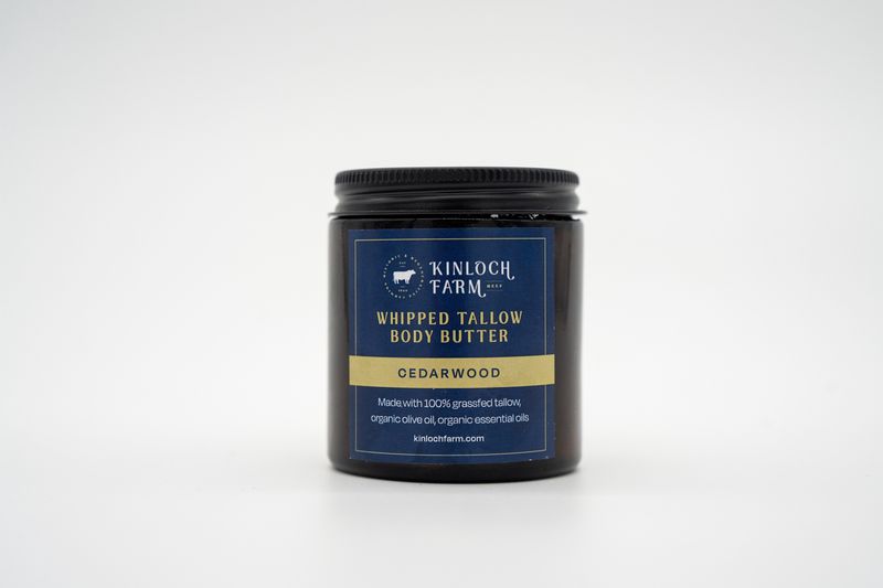 Kinloch Farm Tallow Body Butter, Cedarwood