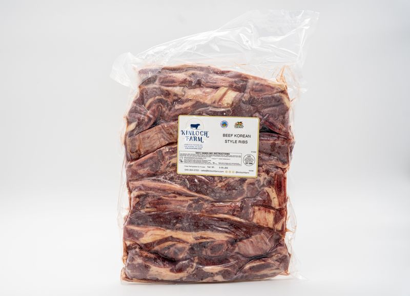 Beef Korean Cut Short Ribs