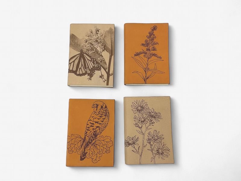 Engraved Free Fall Laser Small Journal