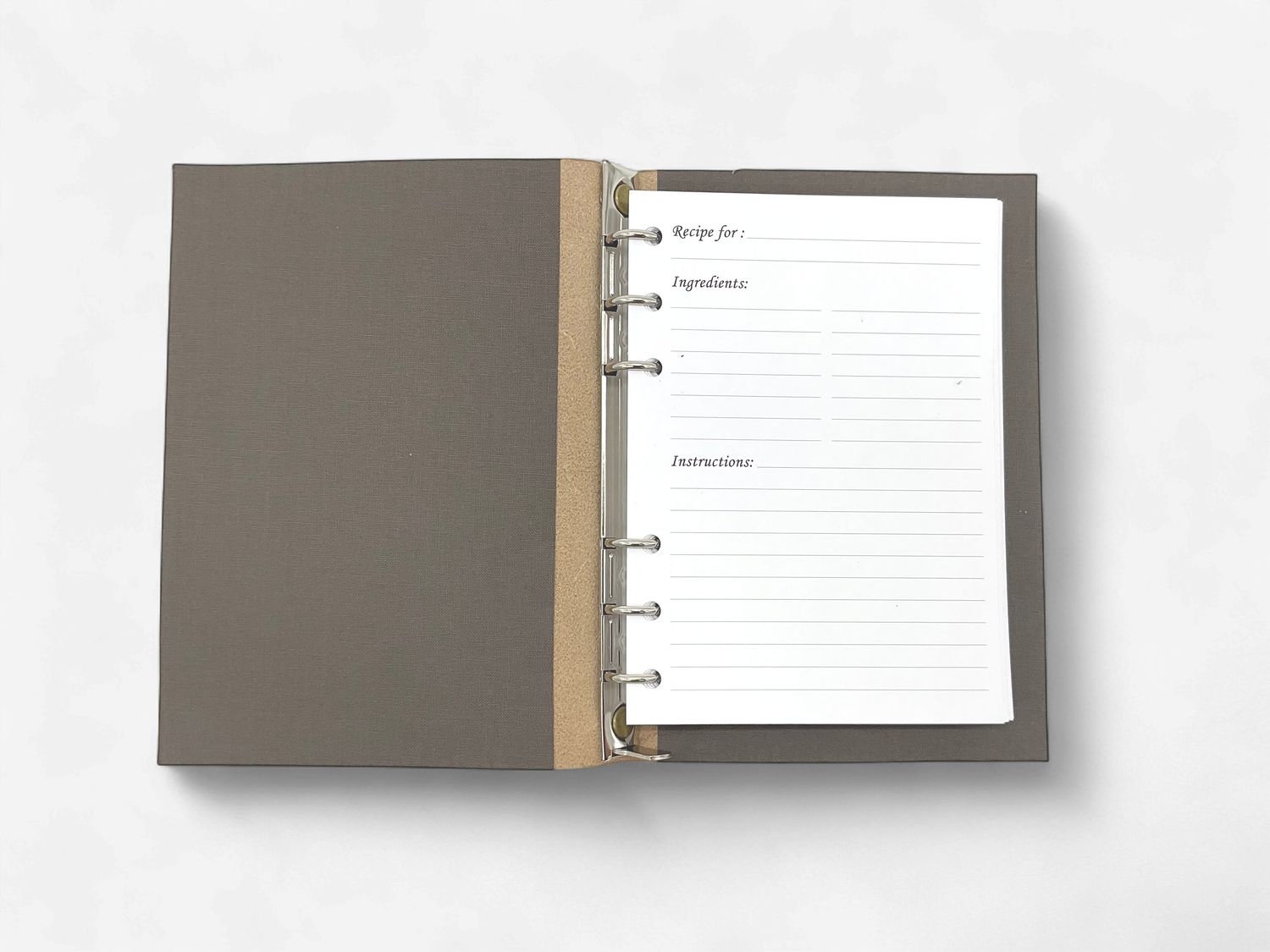 Engraved Free Fall Laser Recipe Book