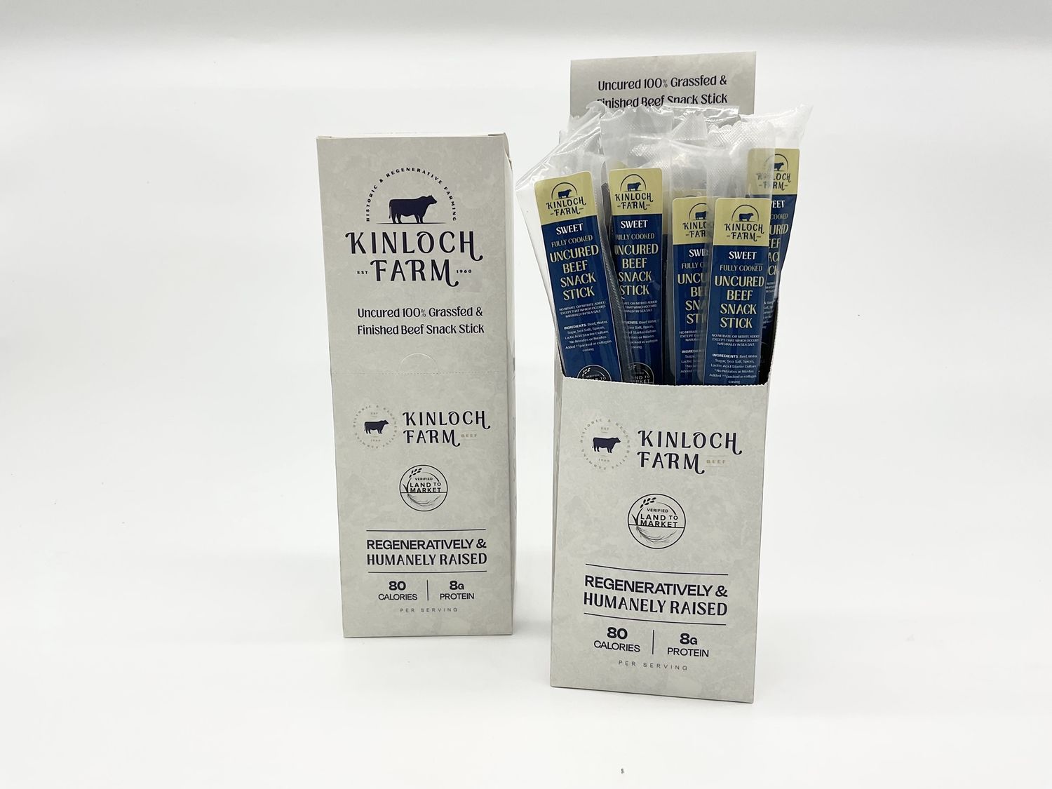 Uncured Sweet Beef Snack Stick, 20 Count, 60 Count, 100 Count, Pack: Sweet, 20 ct.