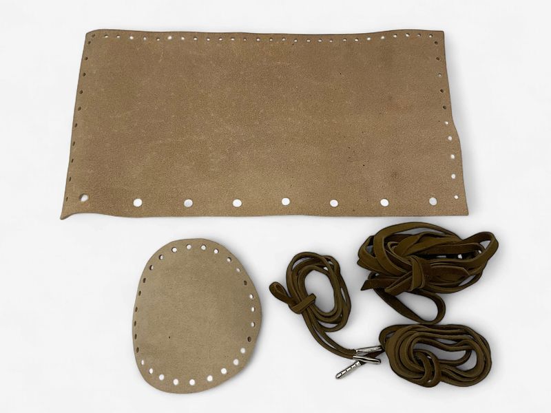 Leather Drawstring Bag Kit