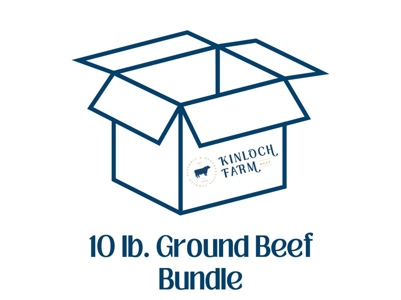 Ground Beef Bundle, 10 pounds