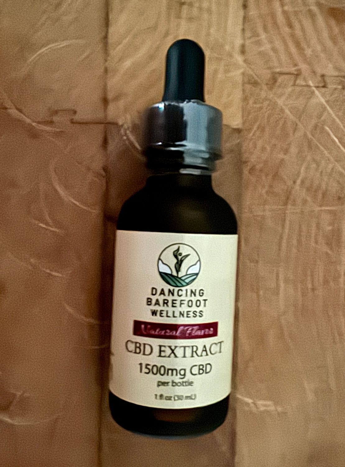 CBD Natural Flavored Extract 1500mg. (1 oz.)