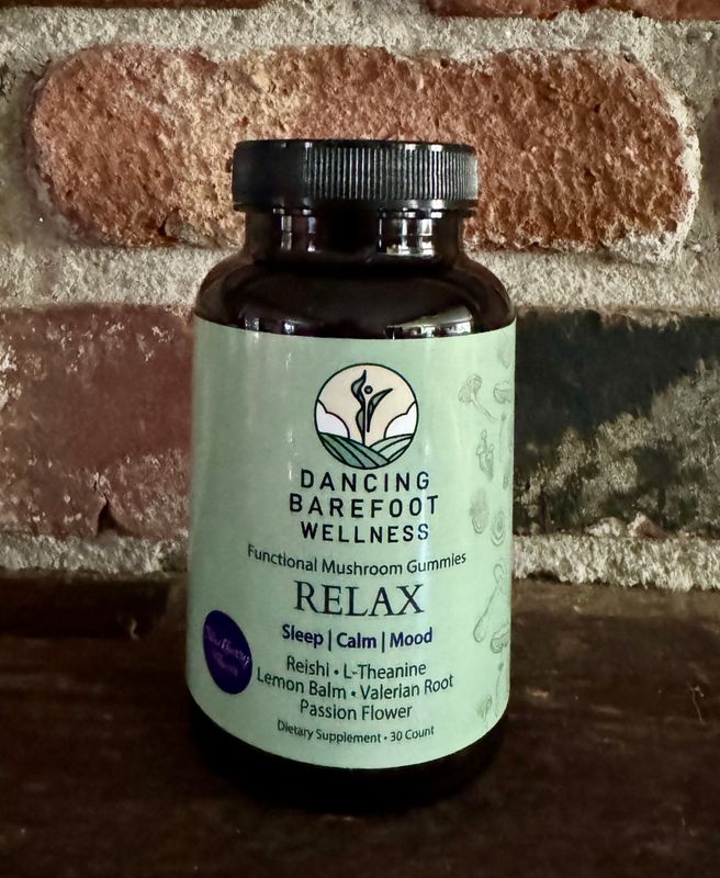 Relax Functional Mushroom Gummies (30 Count)
