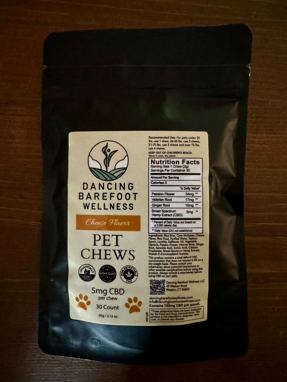 CBD Pet Chews 5mg ( for dogs and cats)