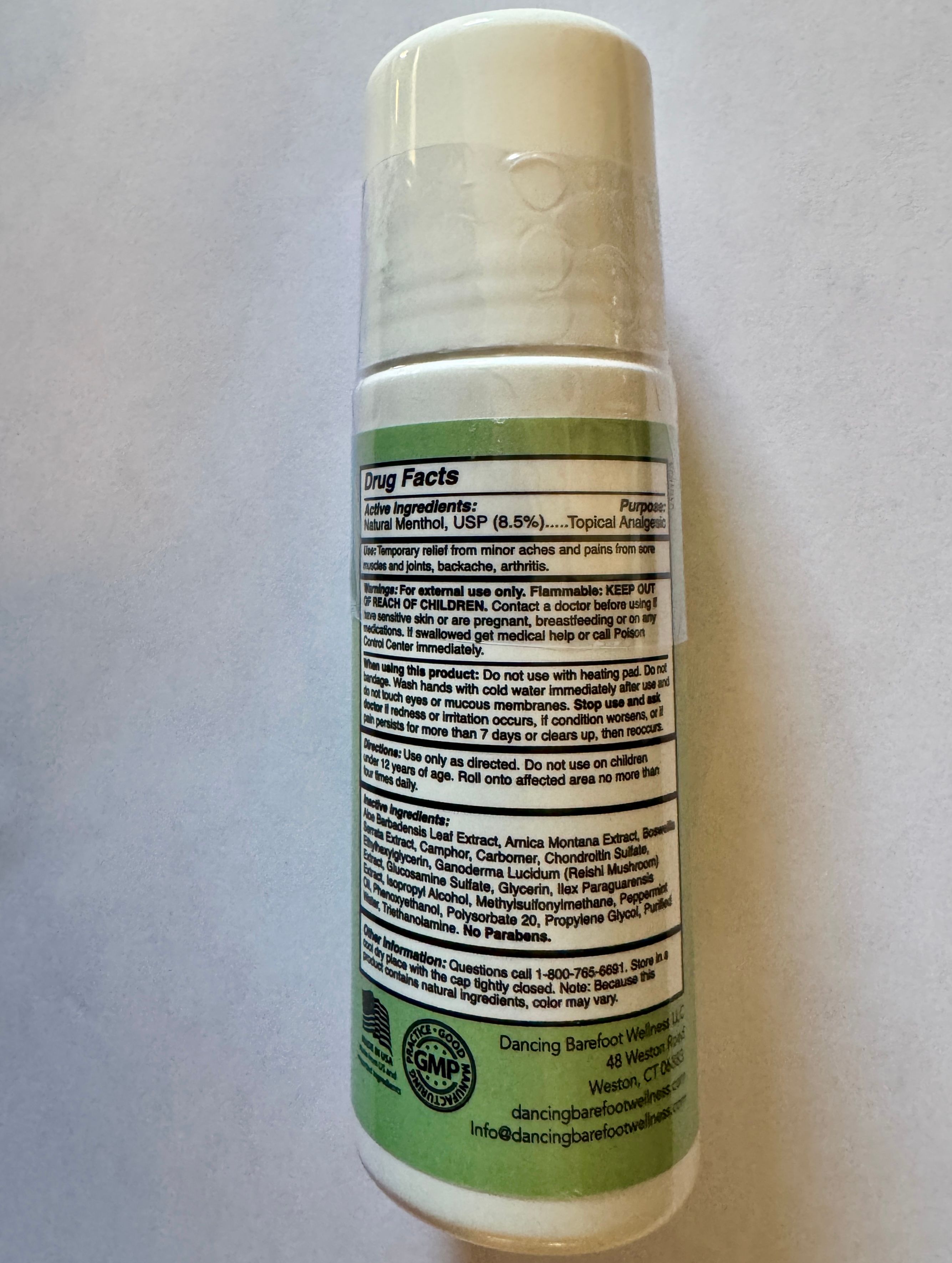 Functional Mushroom Blend Pain Relief Roll On