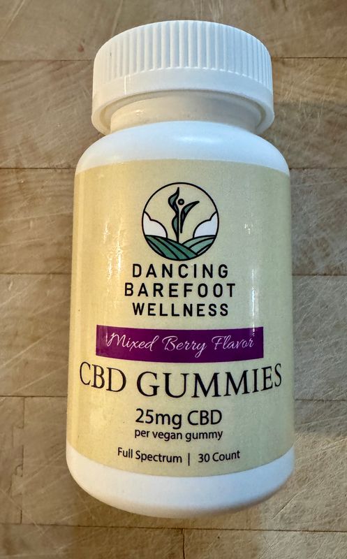 CBD Mixed Berry 25mg Gummies (30 Count)