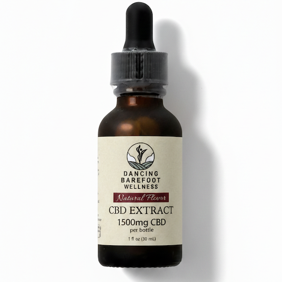 CBD Natural Flavored Extract 1500mg. (1 oz.)