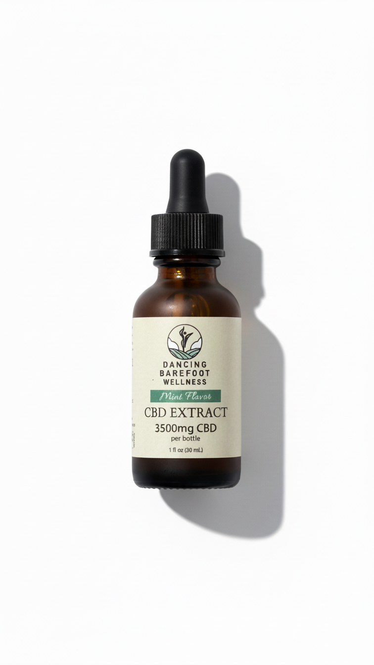 CBD Mint Flavored Extract 3500mg. (1 oz.)