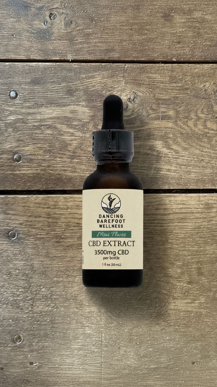 CBD Mint Flavored Extract 3500mg. (1 oz.)
