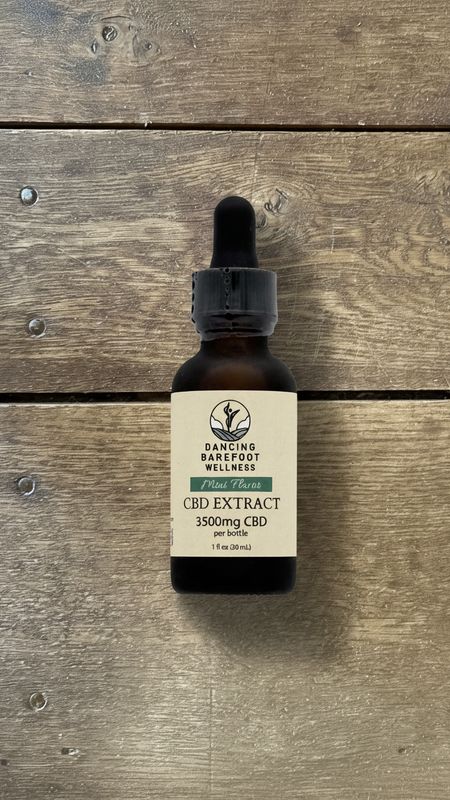 CBD Mint Flavored Extract 3500mg. (1 oz.)