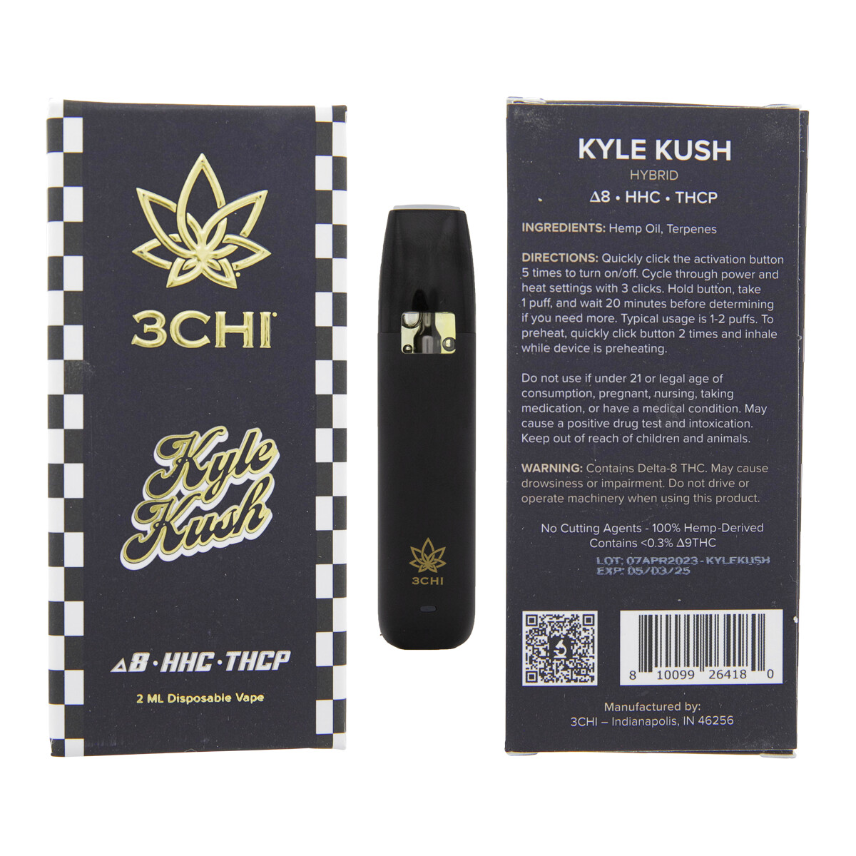 3CHI Kyle Kush - 2g D8/HHC/THCP