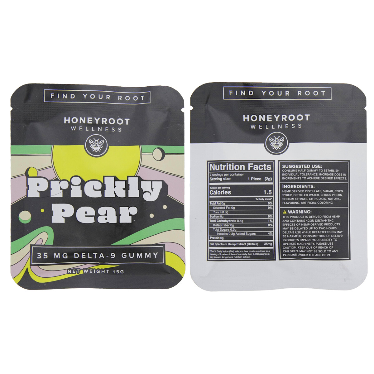 Honeyroot Wellness Delta 9 - 35mg Gummies