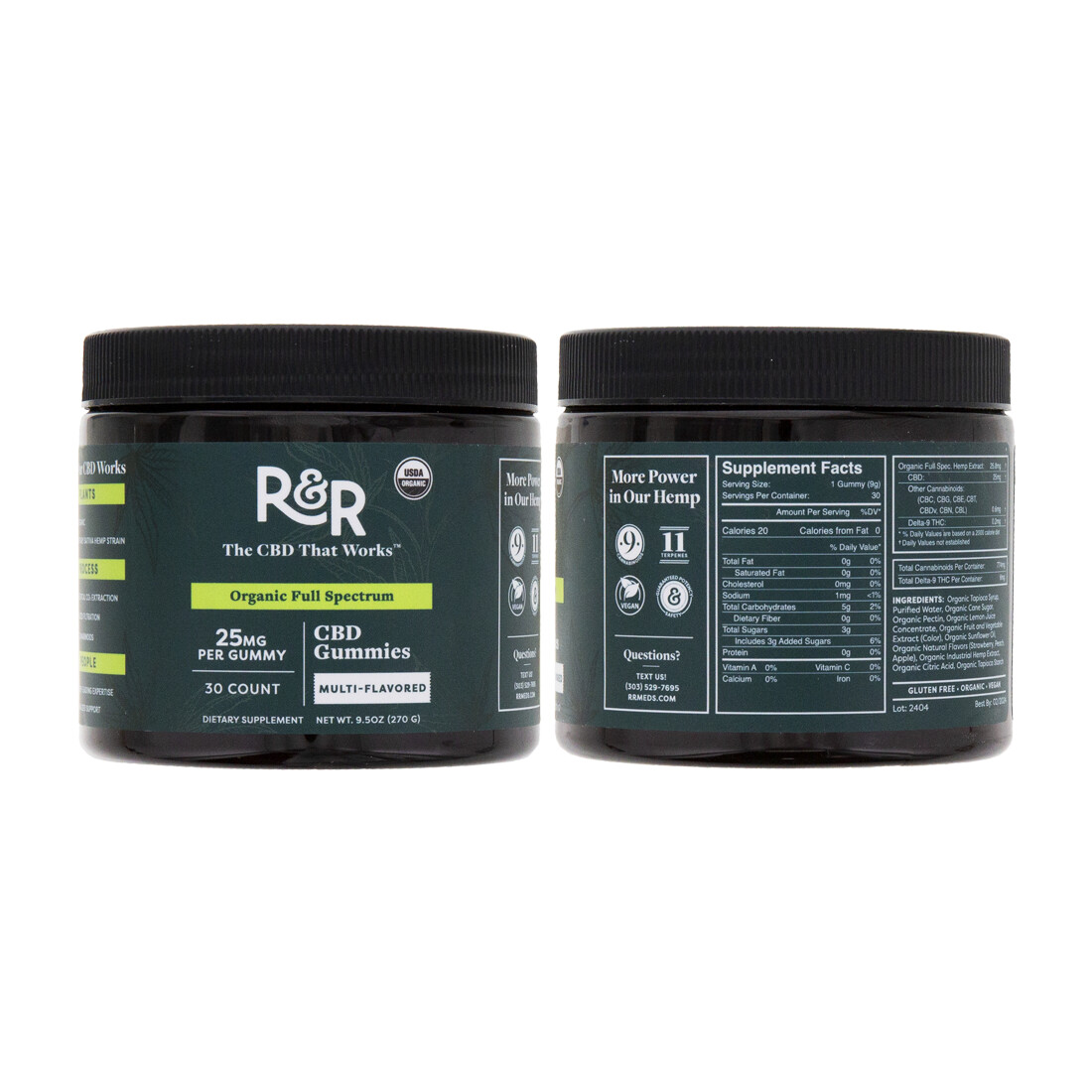 R&R CBD - Organic Edibles